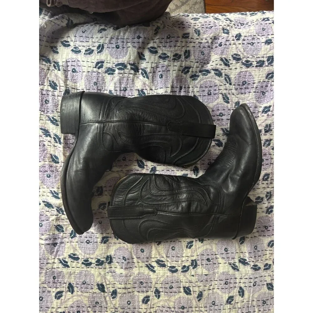 Men's Black Tecovas Cartwright Size 10D